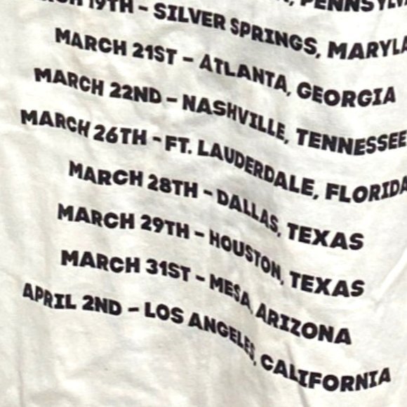 Mod Son God Save The Teen Tour Tee Shirt - Picture 10 of 13